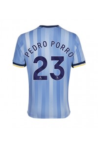 Tottenham Hotspur Pedro Porro #23 Voetbaltruitje Uit tenue 2024-25 Korte Mouw